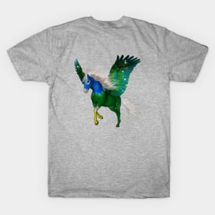 Wonderful pegasus in the sky T-Shirt